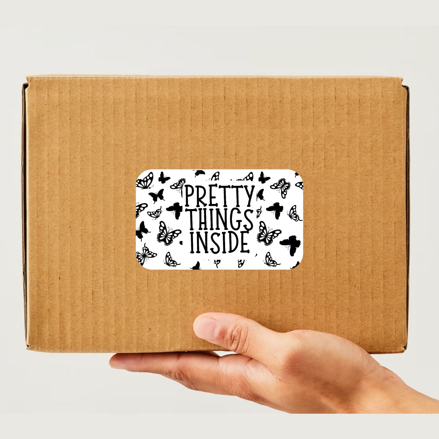 Pretty Things (Butterfly) Rectangle Thermal Stickers