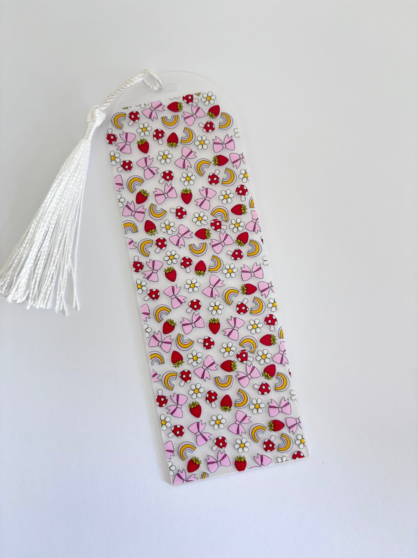 Berry Fields Acrylic Bookmark