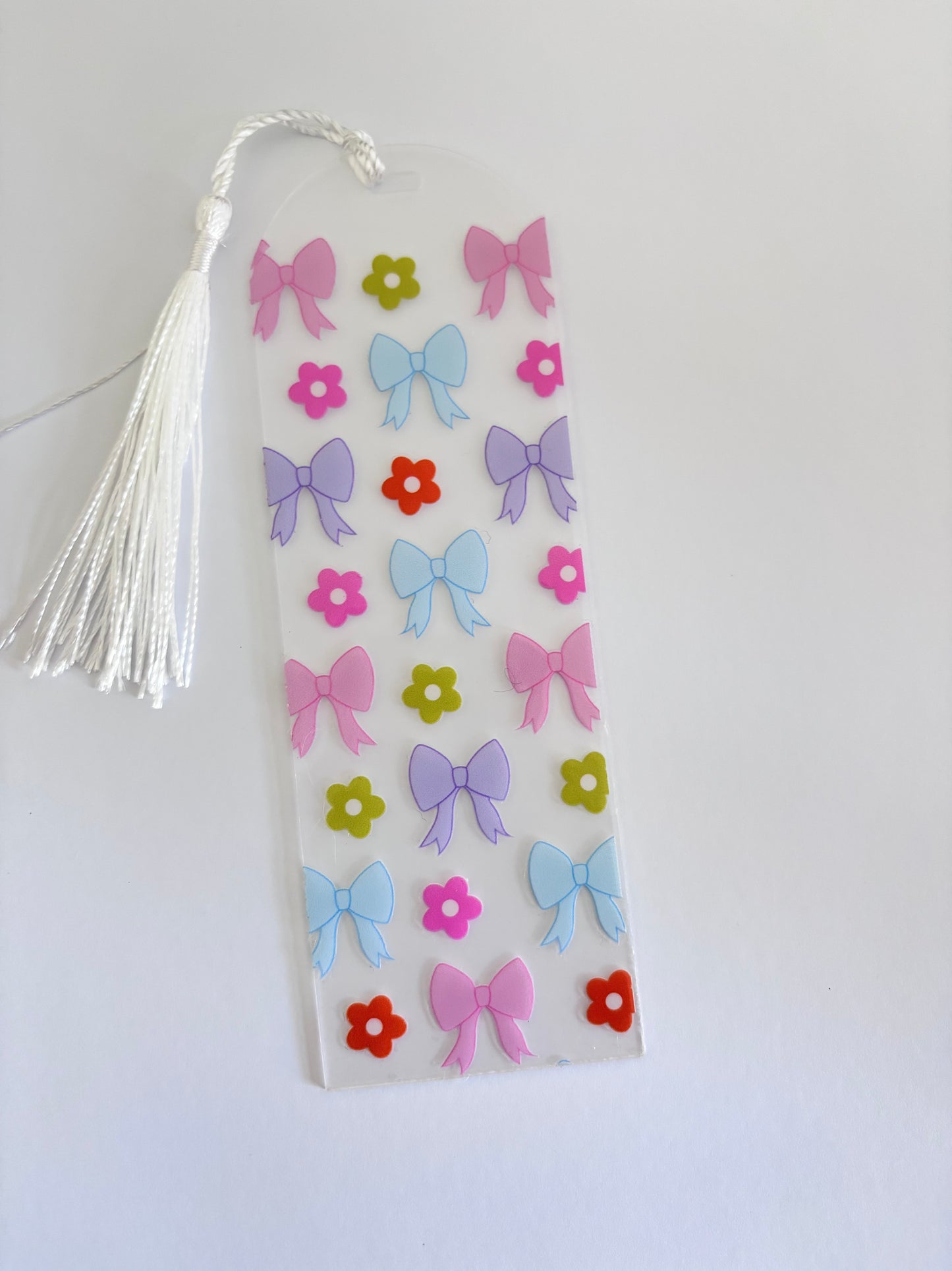 Bow Acrylic Bookmark