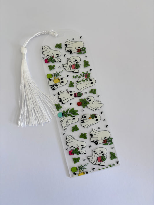 Plant Ghosts Acrylic Bookmark