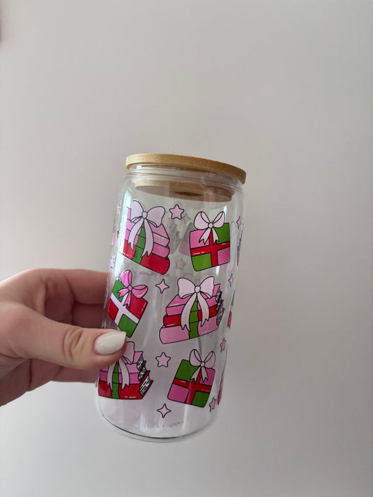 Bookish Gift Glass Tumbler