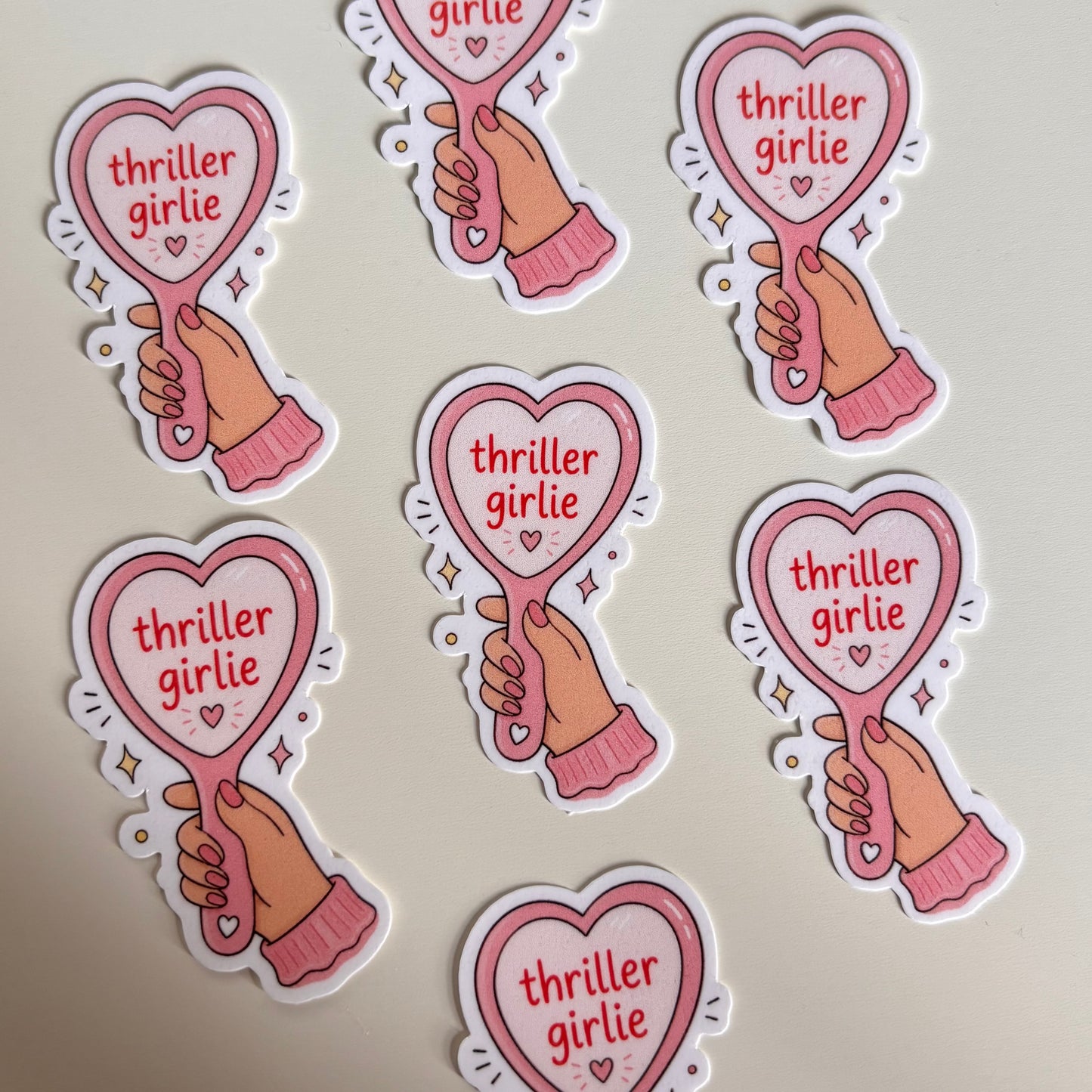 THRILLER GIRLIE (Die Cut Sticker)