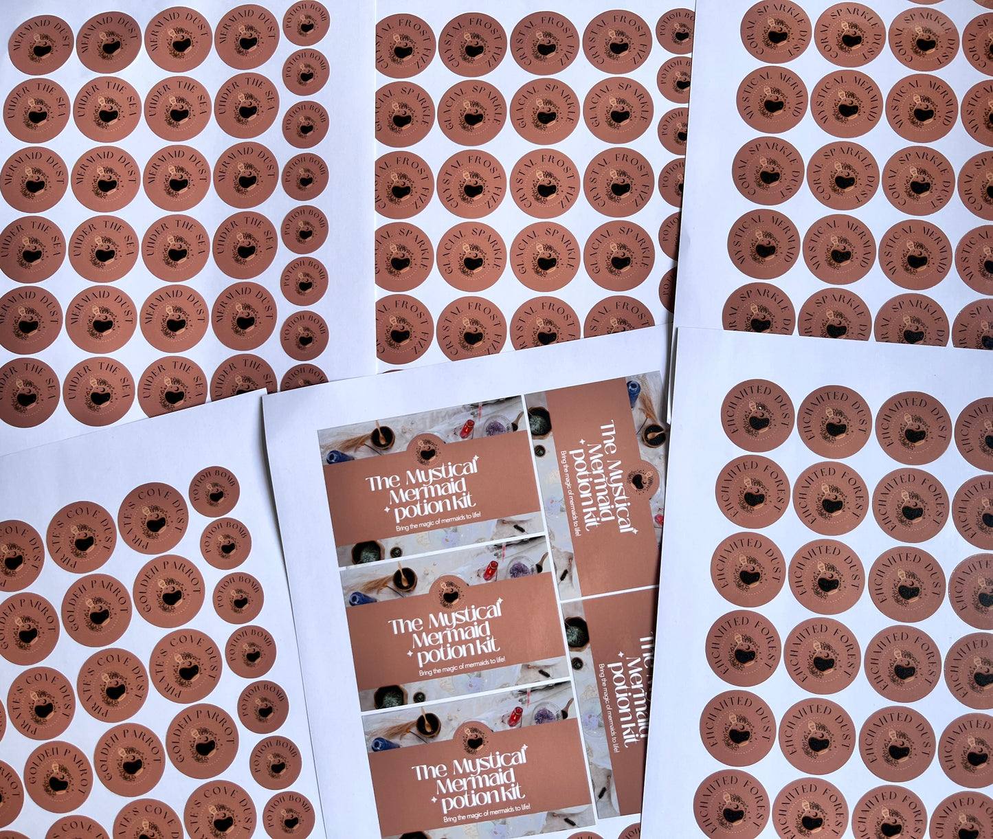 Custom sticker sheets