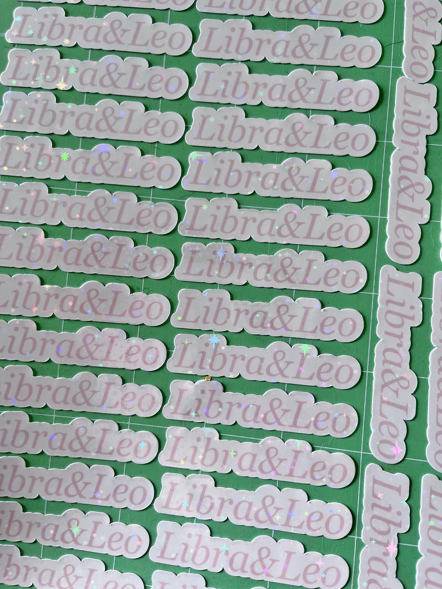 Sparkly Custom Sticker sheets