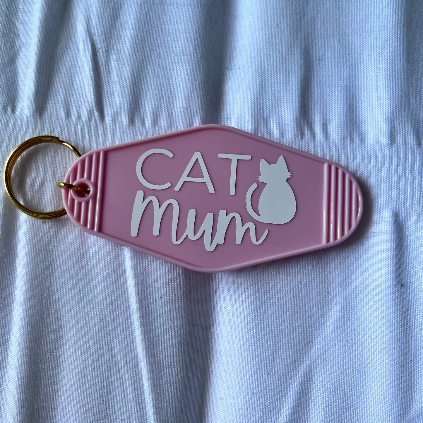 Cat Mum Keychain