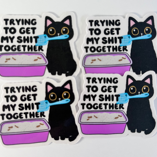 Get my Sh*t Together (Die Cut Sticker)