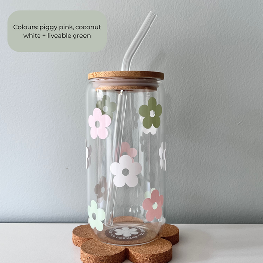 Custom Flower tumbler