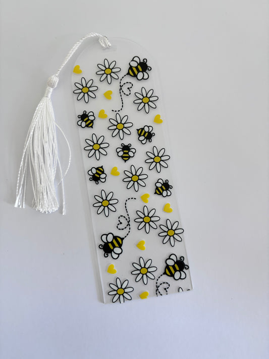 Bee Acrylic Bookmark