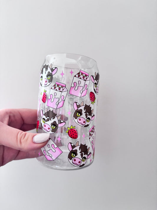 Cow Plastic Cup
