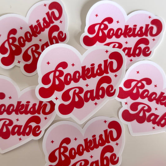 BOOKISH BABE (Die Cut Sticker)