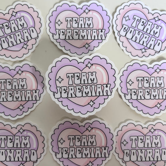 TEAM JERE (Die Cut Sticker)