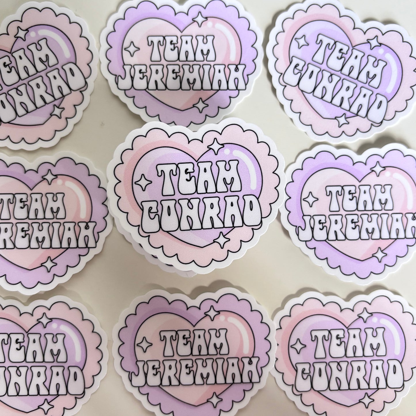 TEAM CONRAD (Die Cut Sticker)