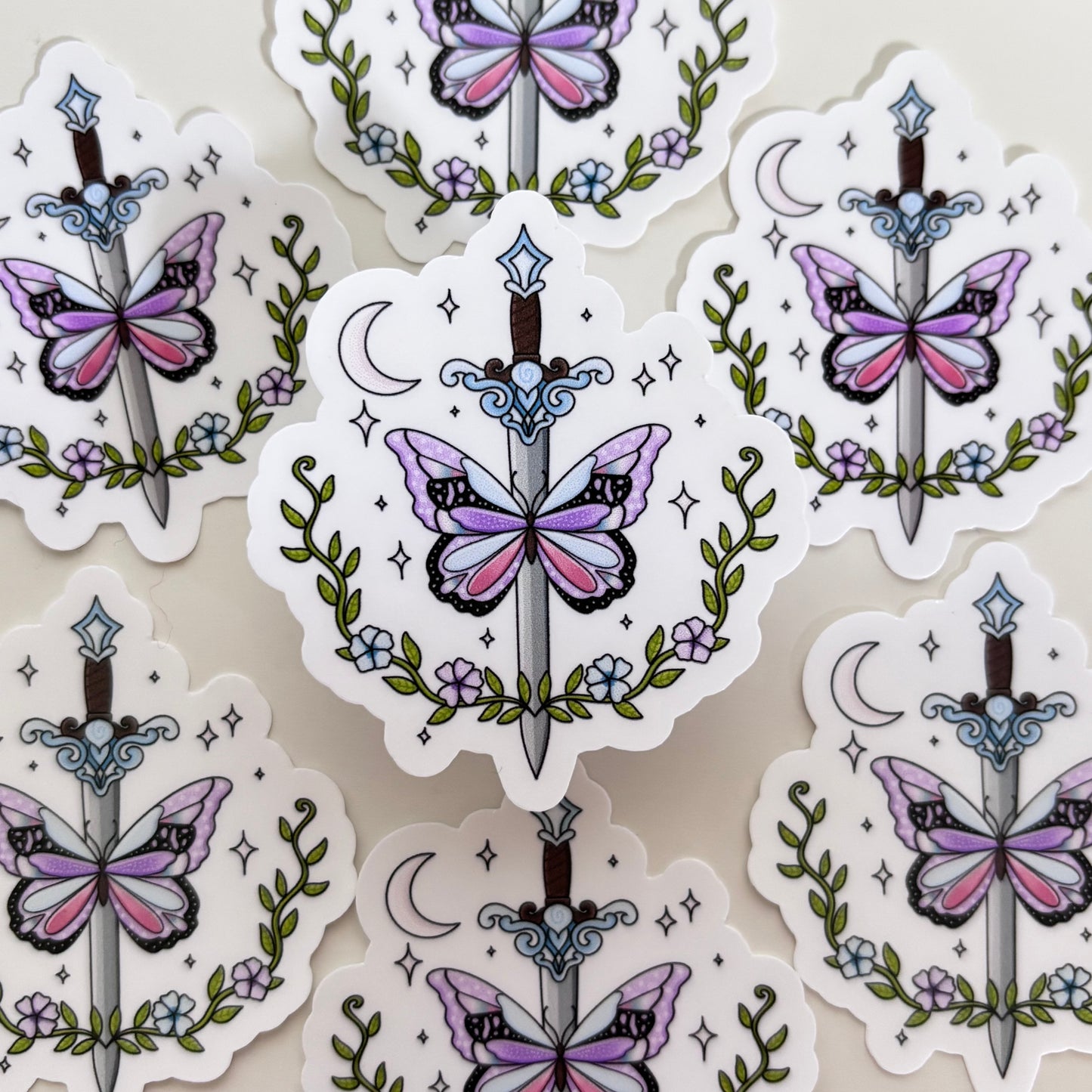 QUICK SILVER (Die Cut Sticker)