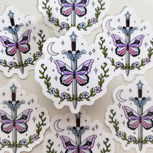 QUICK SILVER (Die Cut Sticker)