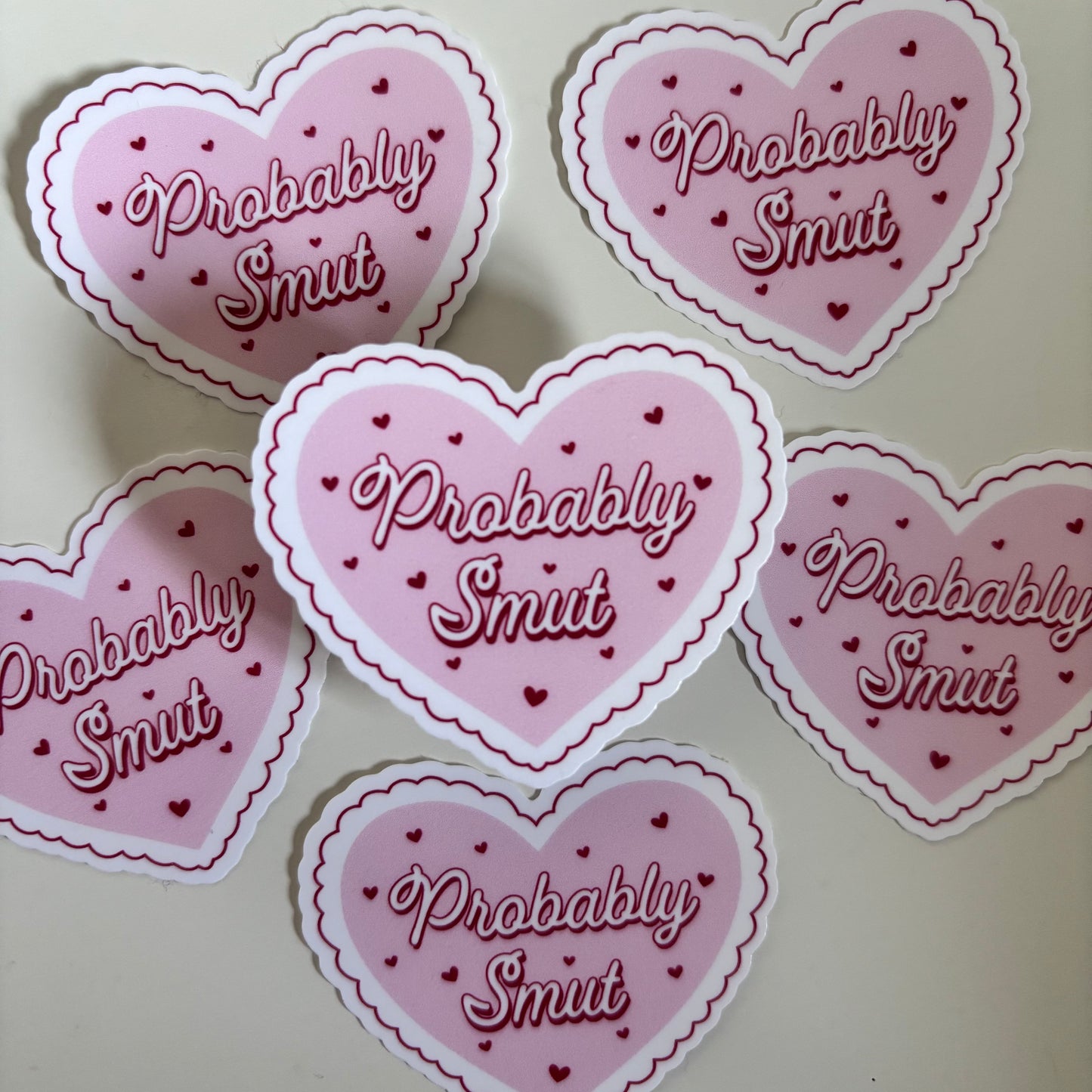 PROBABLY SMUT (Die Cut Sticker)