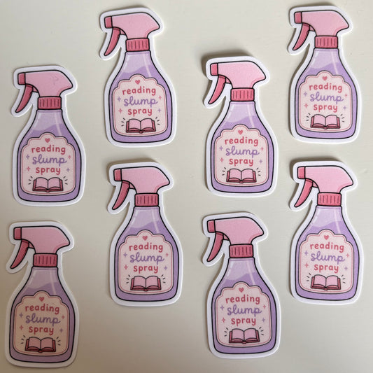 READING SLUMP SPRAY (Die Cut Sticker)