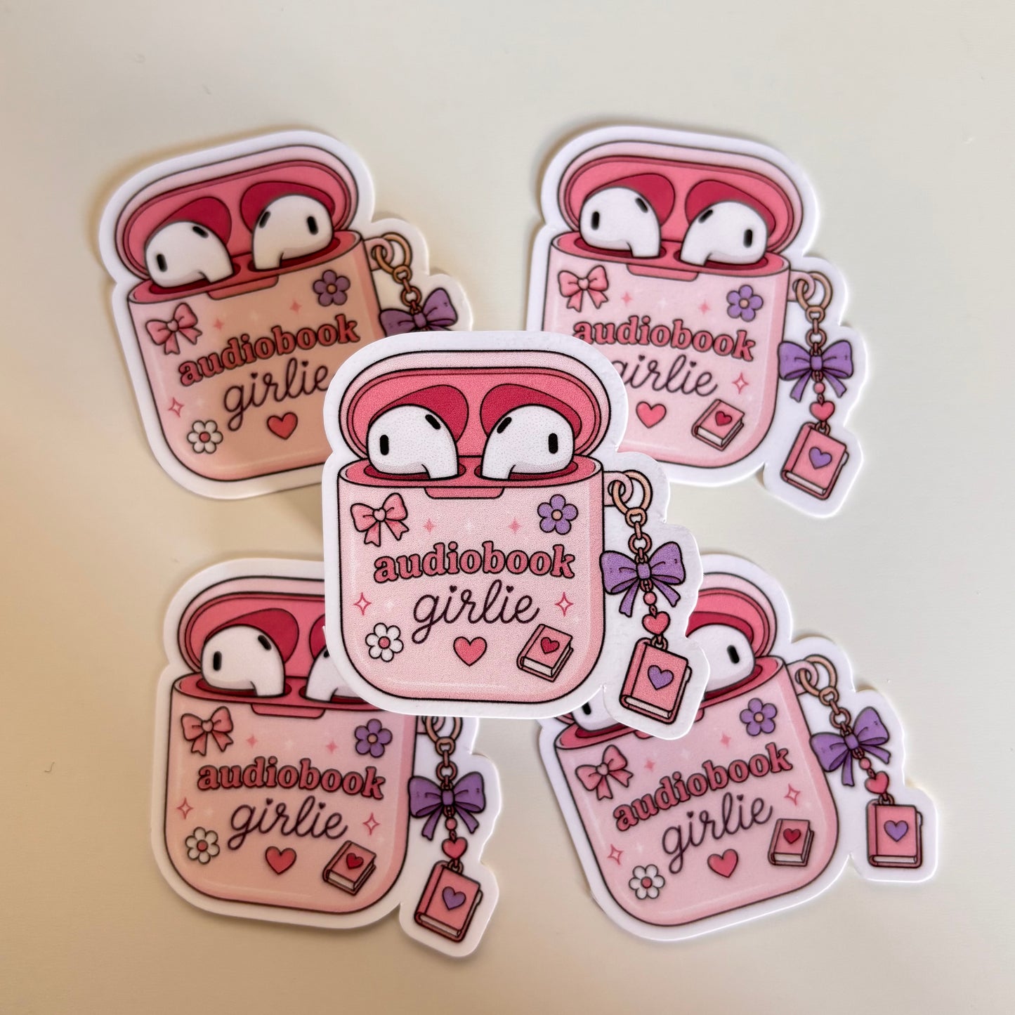 AUDIOBOOK GIRLIE (Die Cut Sticker)
