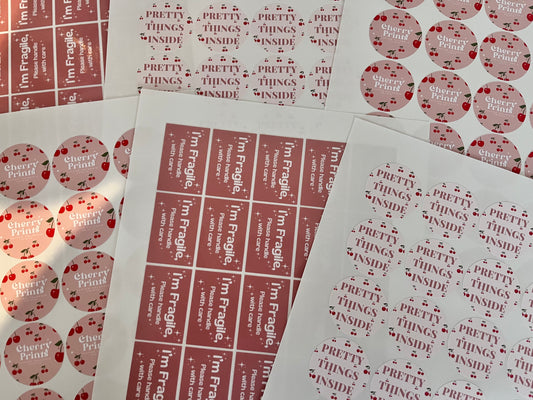 Custom sticker sheets