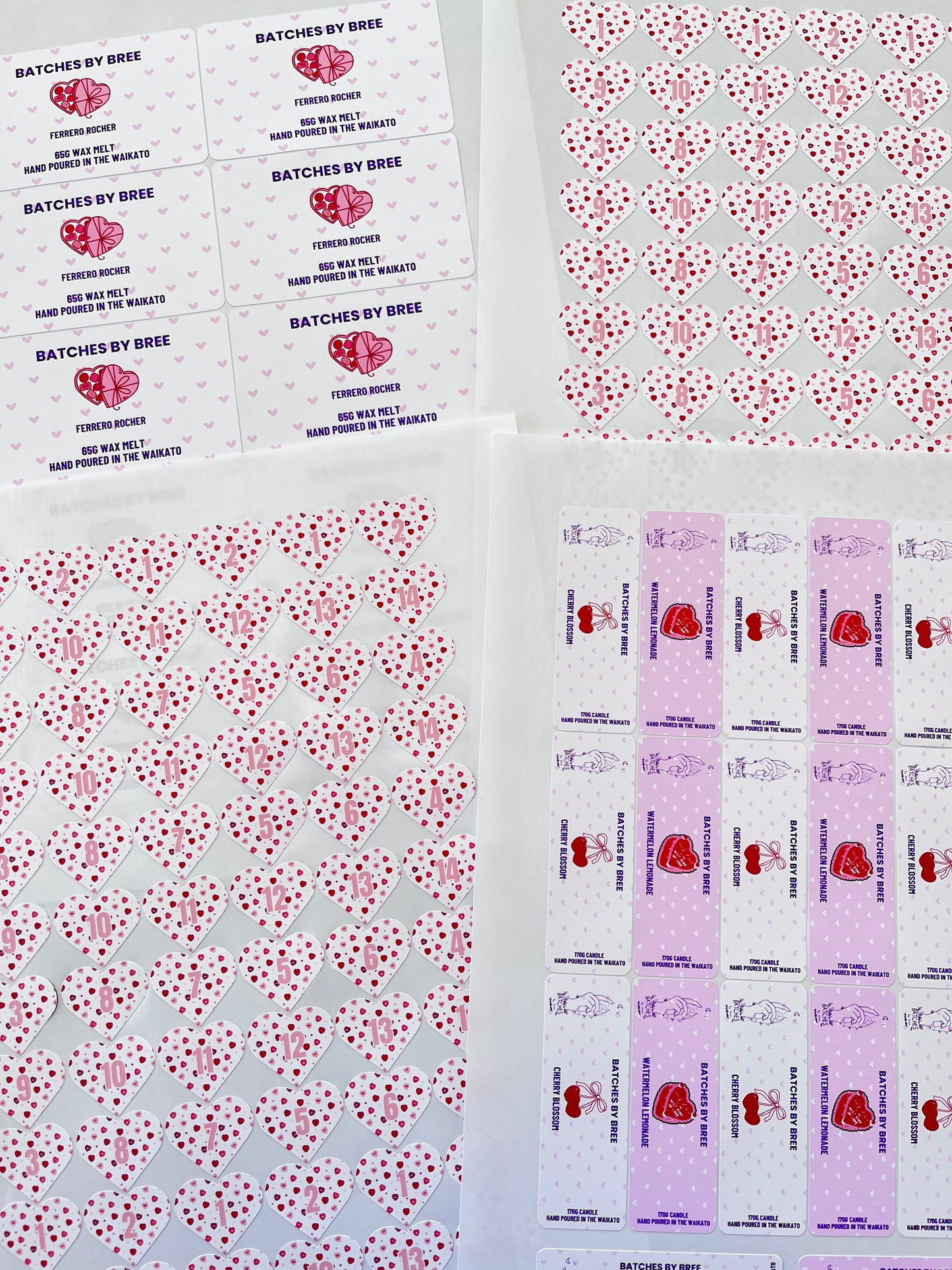 Custom sticker sheets