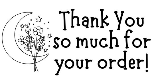 Thank You So Much For Your Order! Sticker Pack (Rectangle)