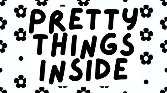 Pretty Things Inside Sticker Pack (Rectangle)